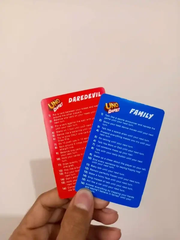 Uno DARE Playing Card - Image 2