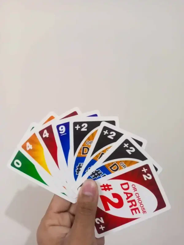 Uno DARE Playing Card - Image 3