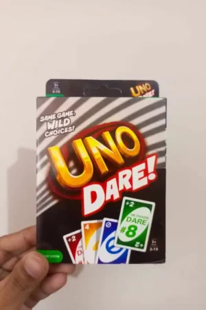 Uno DARE Playing Card