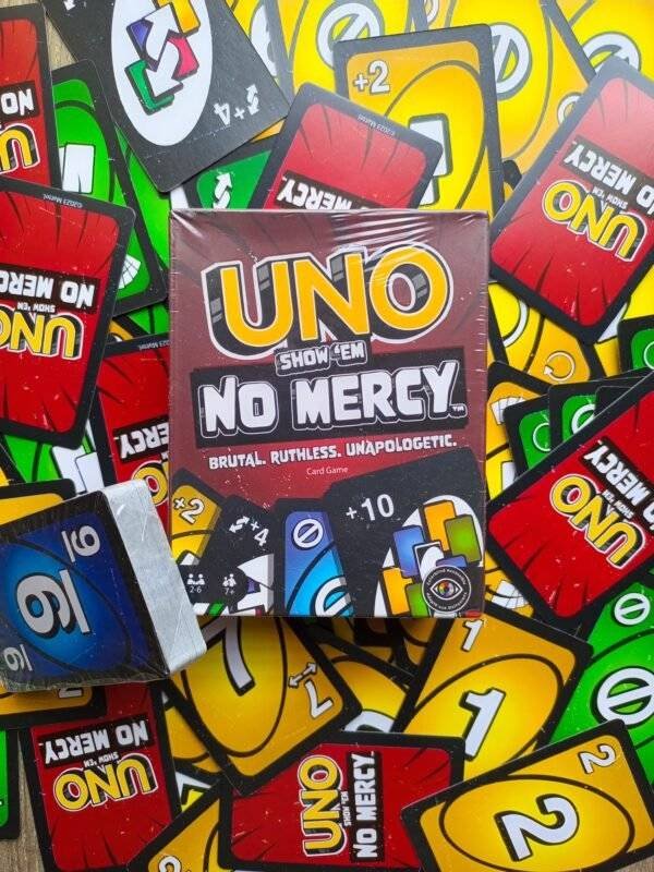 Uno No Mercy 1:1 Playing Card