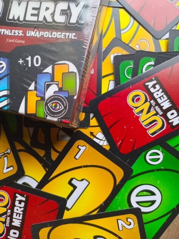 Uno No Mercy 1:1 Playing Card - Image 2