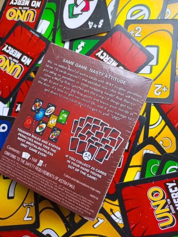 Uno No Mercy 1:1 Playing Card - Image 4