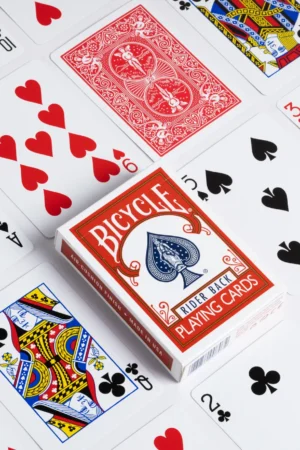 Bicycle Rider Back Playing Card