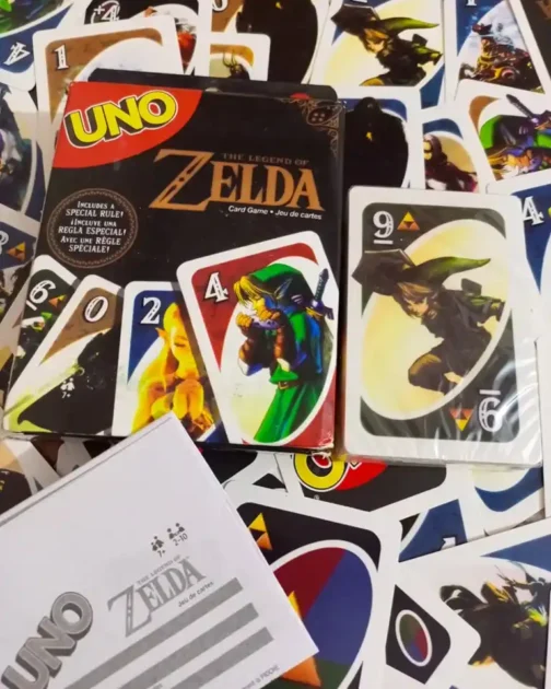 Uno Zelda 1:1 Grade Premium Playing Card