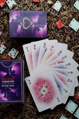 Thunderstorm Luminous Playing Card