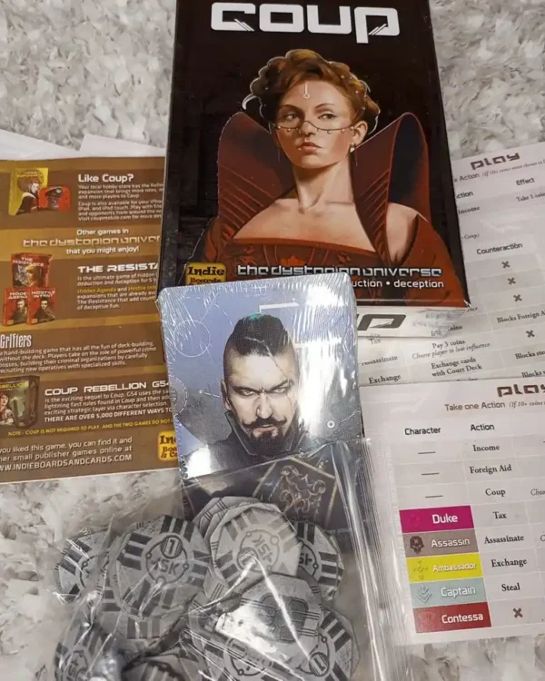 Coup Card Game - Image 2