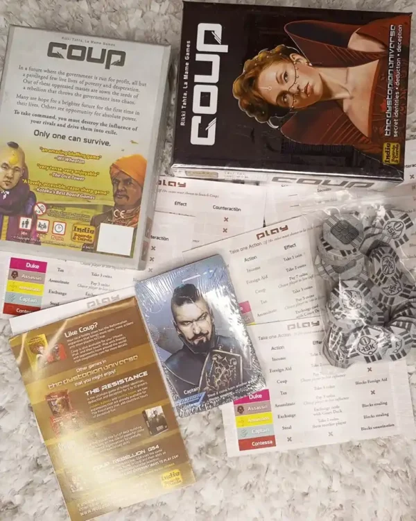 Coup Card Game - Image 3