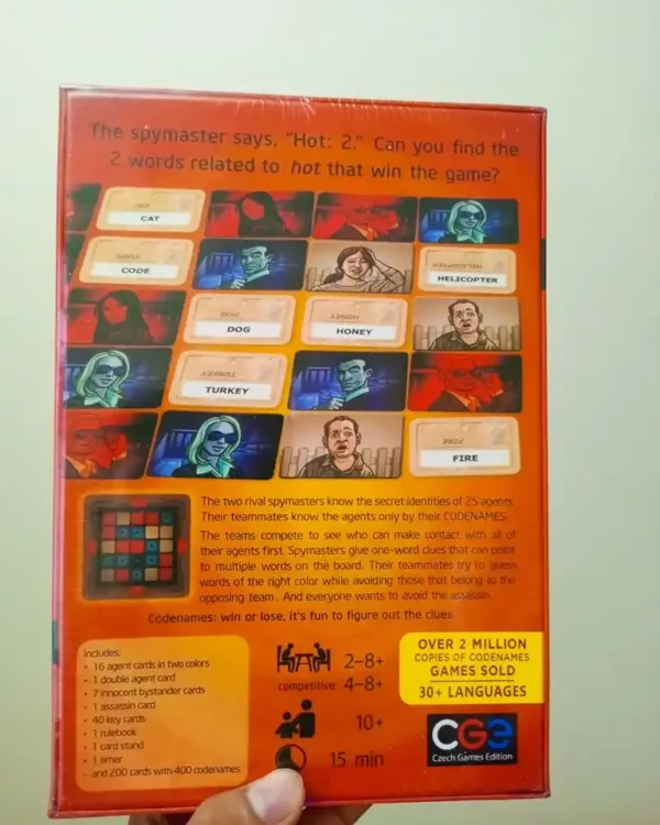 Codenames Party Game - Image 2