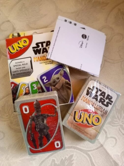 Uno Star Wars The Mandalorian 1:1 Gard Game