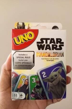 Uno Star Wars The Mandalorian 1:1 Gard Game