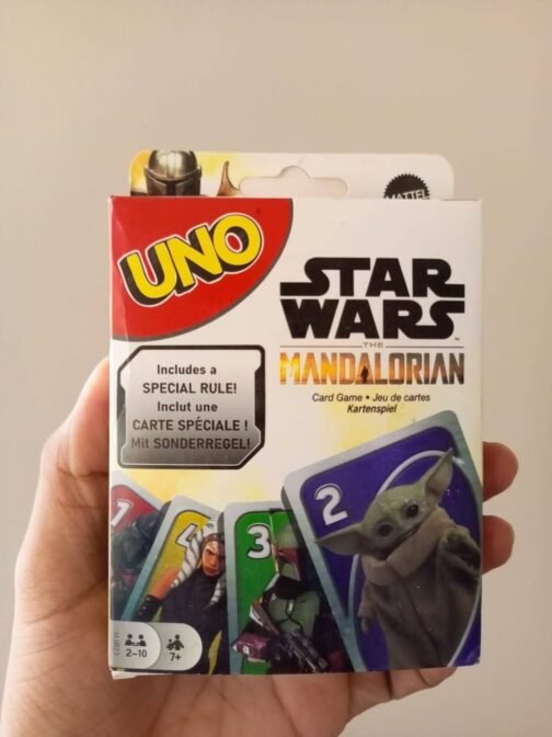 Uno Star Wars The Mandalorian 1:1 Gard Game