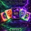 Thunderstorm luminous playing cards promotion